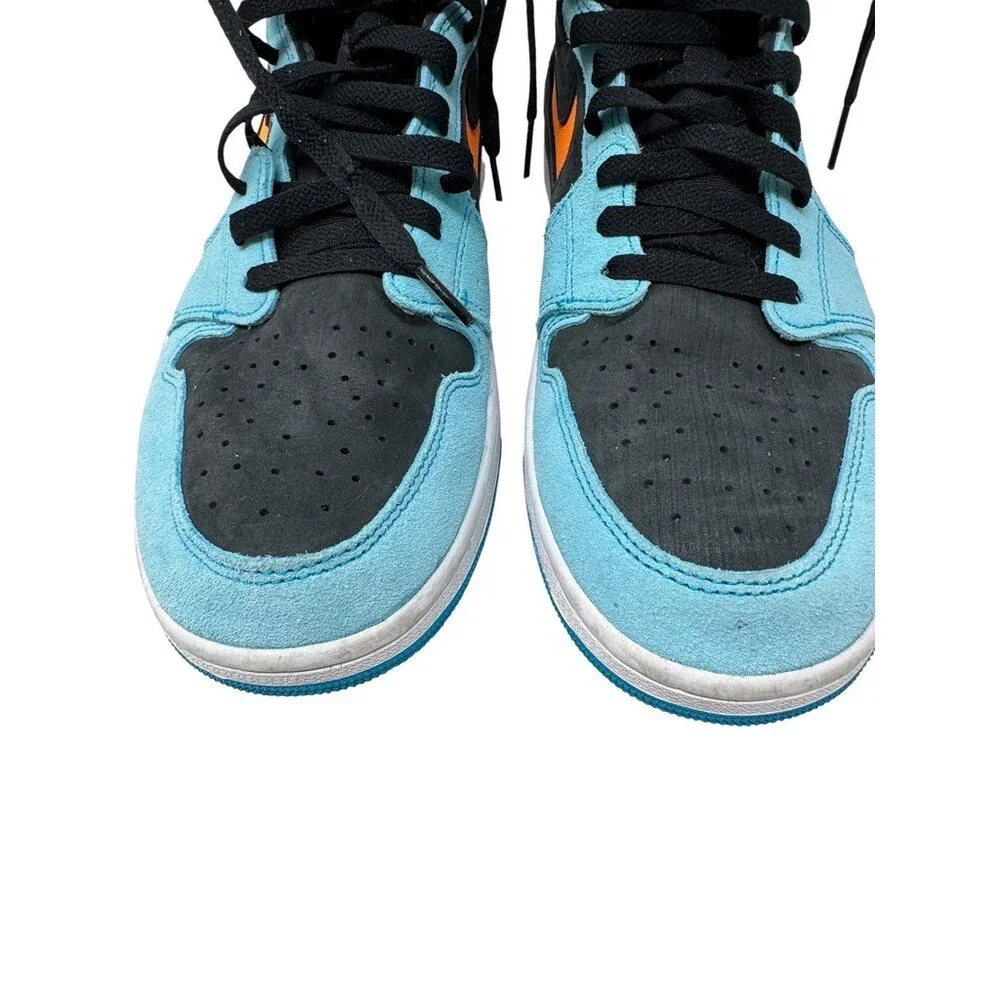 Nike Air Jordan 1 Zoom CMFT 2 DV1307-408 (Bleached Aqua/Bright Citrus) Size 11